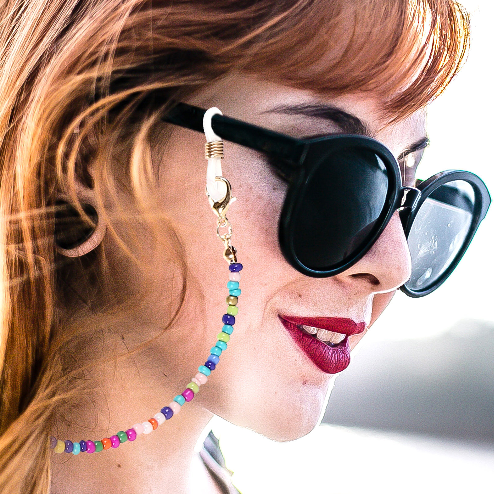 5Pcs Eyeglass Chains for Women - Mask Chain Holder ulasan dan harga