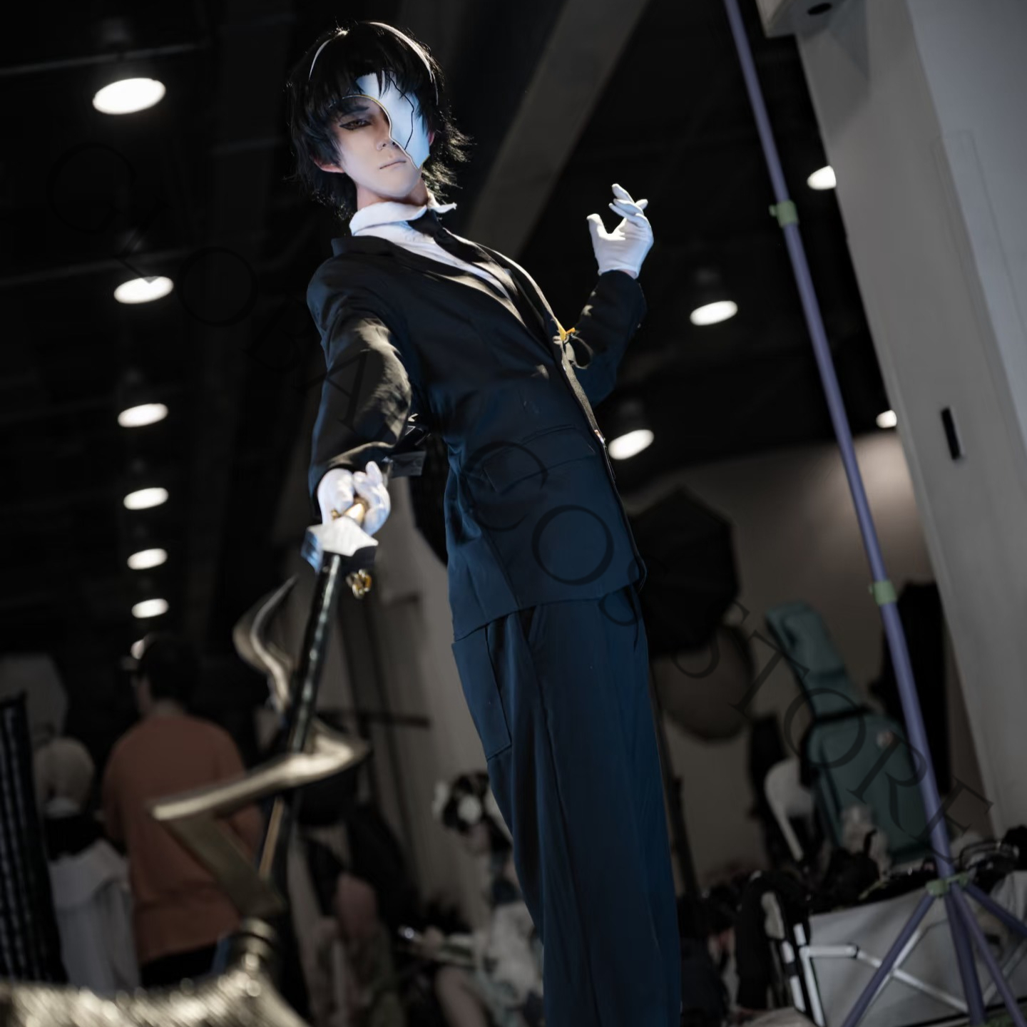 Game Character Rien Cosplay Co - Black Face Mask Pack ulasan dan harga