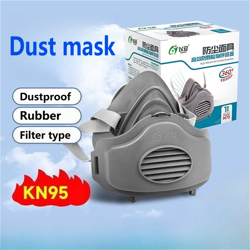 Half Face Dust Mask Dust Respi - Respirator Half Face ulasan dan harga