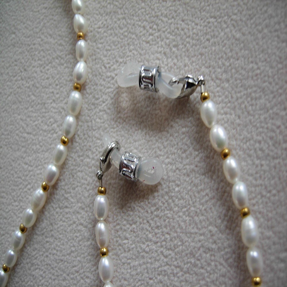fashionable eyeglass beaded re - Mask Chain Holder ulasan dan harga