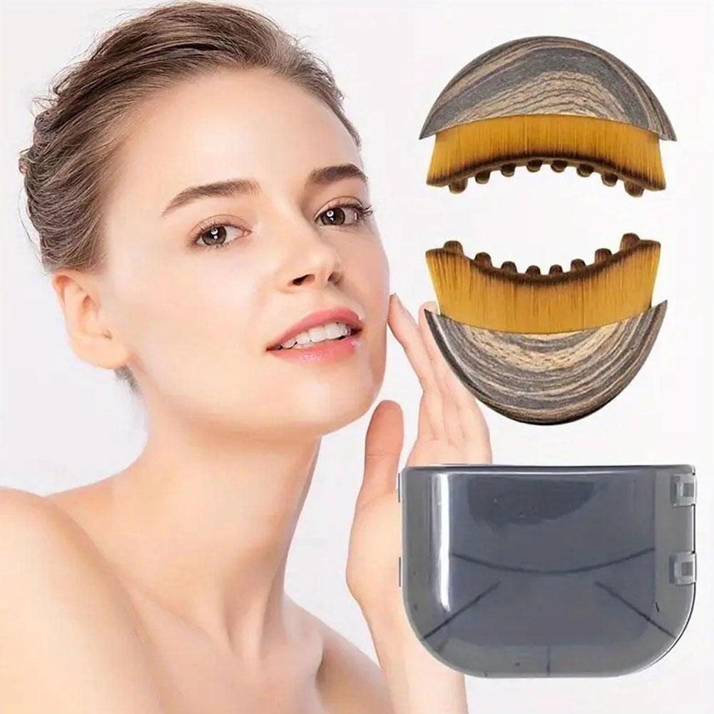 Precision Facial Contour Brush - Face Mask Storage Box ulasan dan harga