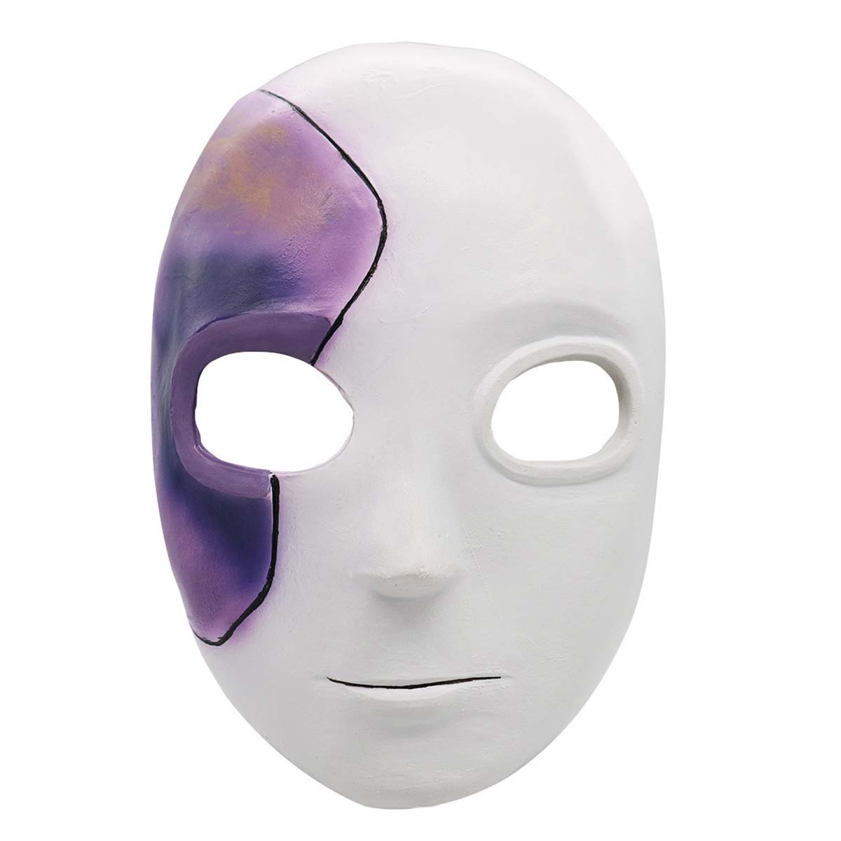 Adult Game Sally Face Cosplay  - Black Face Mask Pack ulasan dan harga
