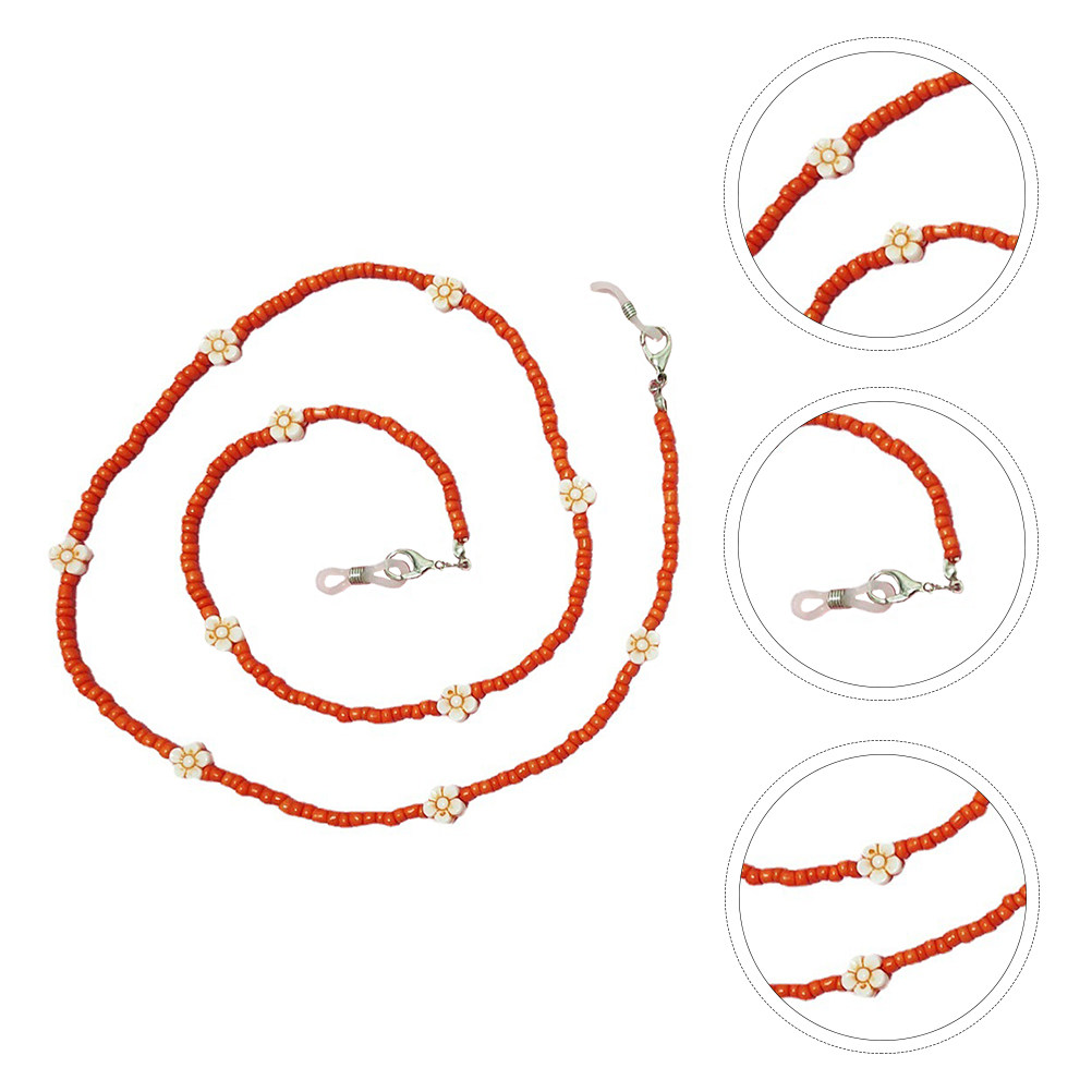 Bohemian Beaded Lanyard Chain  - Mask Chain Holder ulasan dan harga