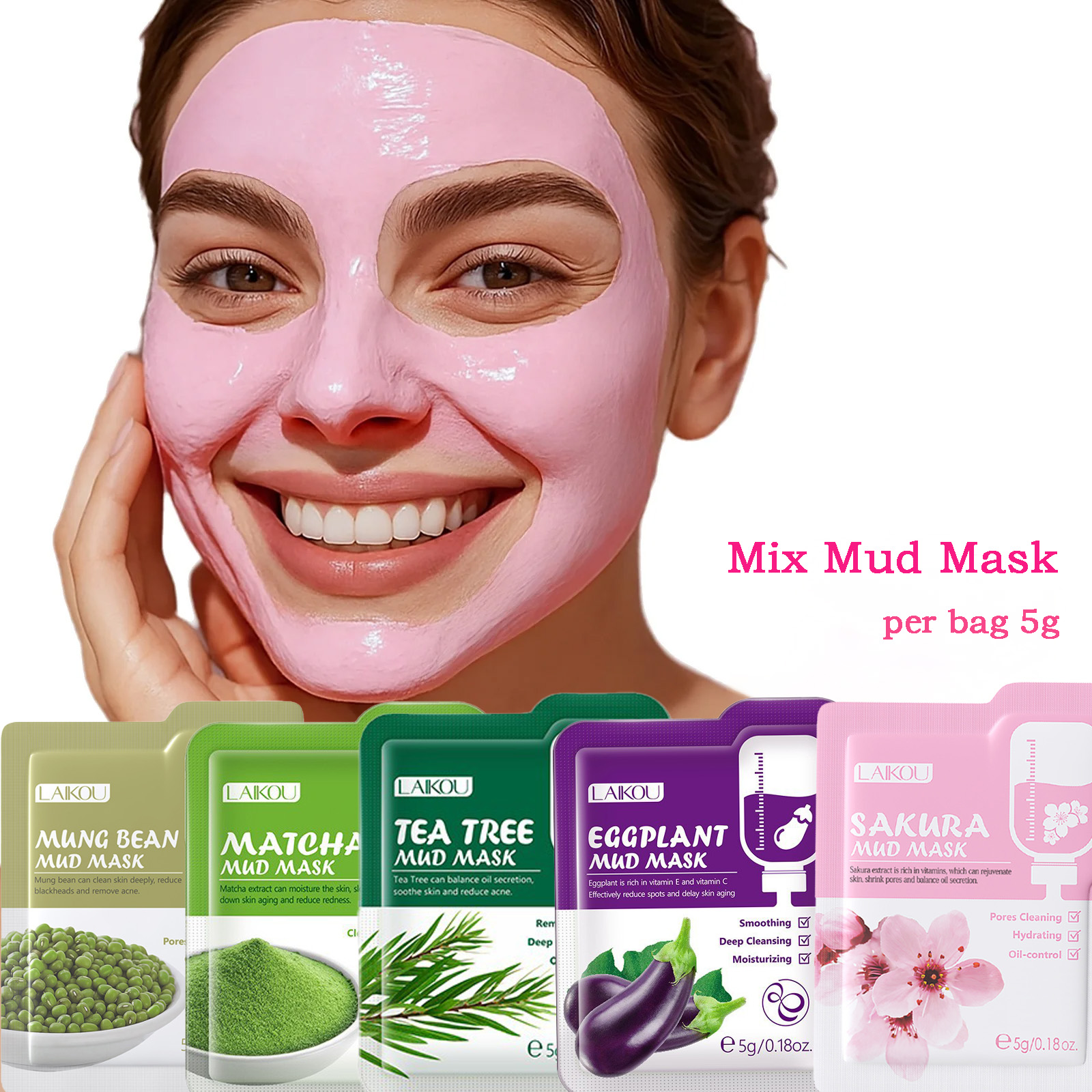 Purifying Clay Facial Mask in  - Dust Mask Construction ulasan dan harga