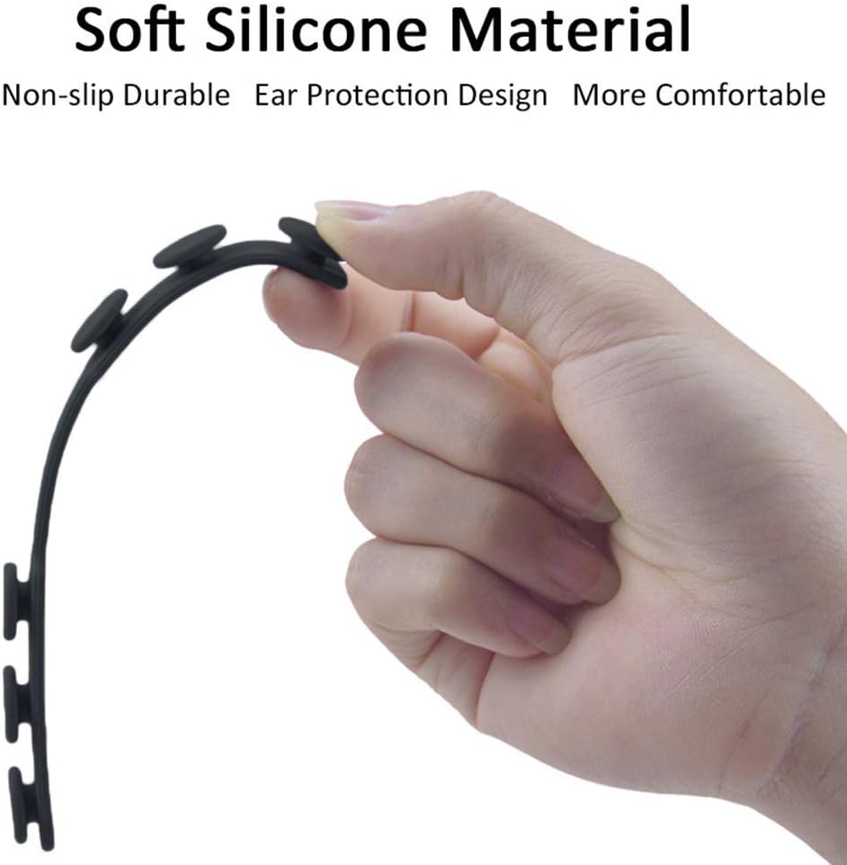 4 Pcs Silicone Ear Savers for  - Mask Ear Saver Strap ulasan dan harga