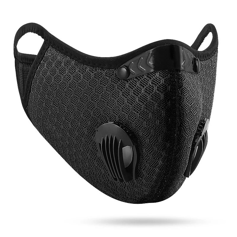 Cycling Face Mask with Filter  - Dust Mask Construction ulasan dan harga