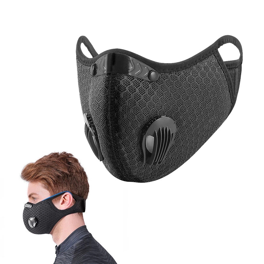 Cycling Face Mask with Filter  - Dust Mask Construction ulasan dan harga