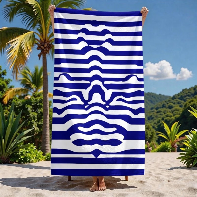 Large Abstract Striped Face Be - Cloth Face Mask Washable ulasan dan harga