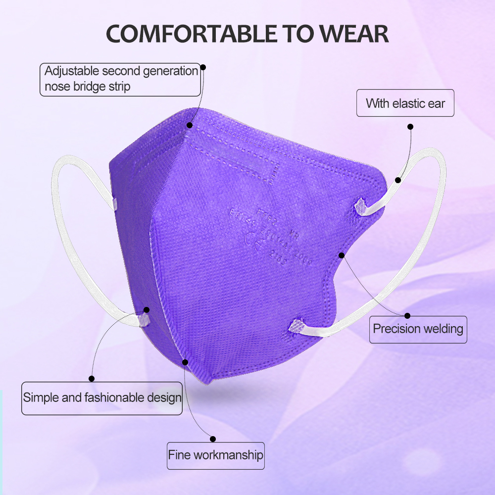 10PCS Children FFP2 Face Mask  - Kn95 Respirator Mask ulasan dan harga