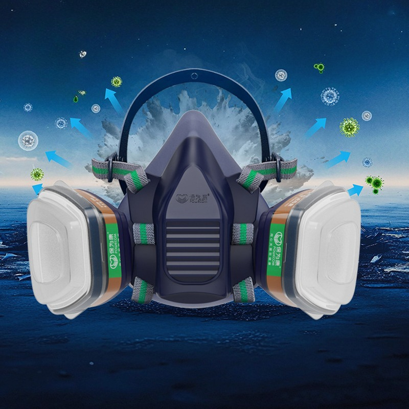 Gas Mask Half Full Face Protec - Respirator Half Face ulasan dan harga