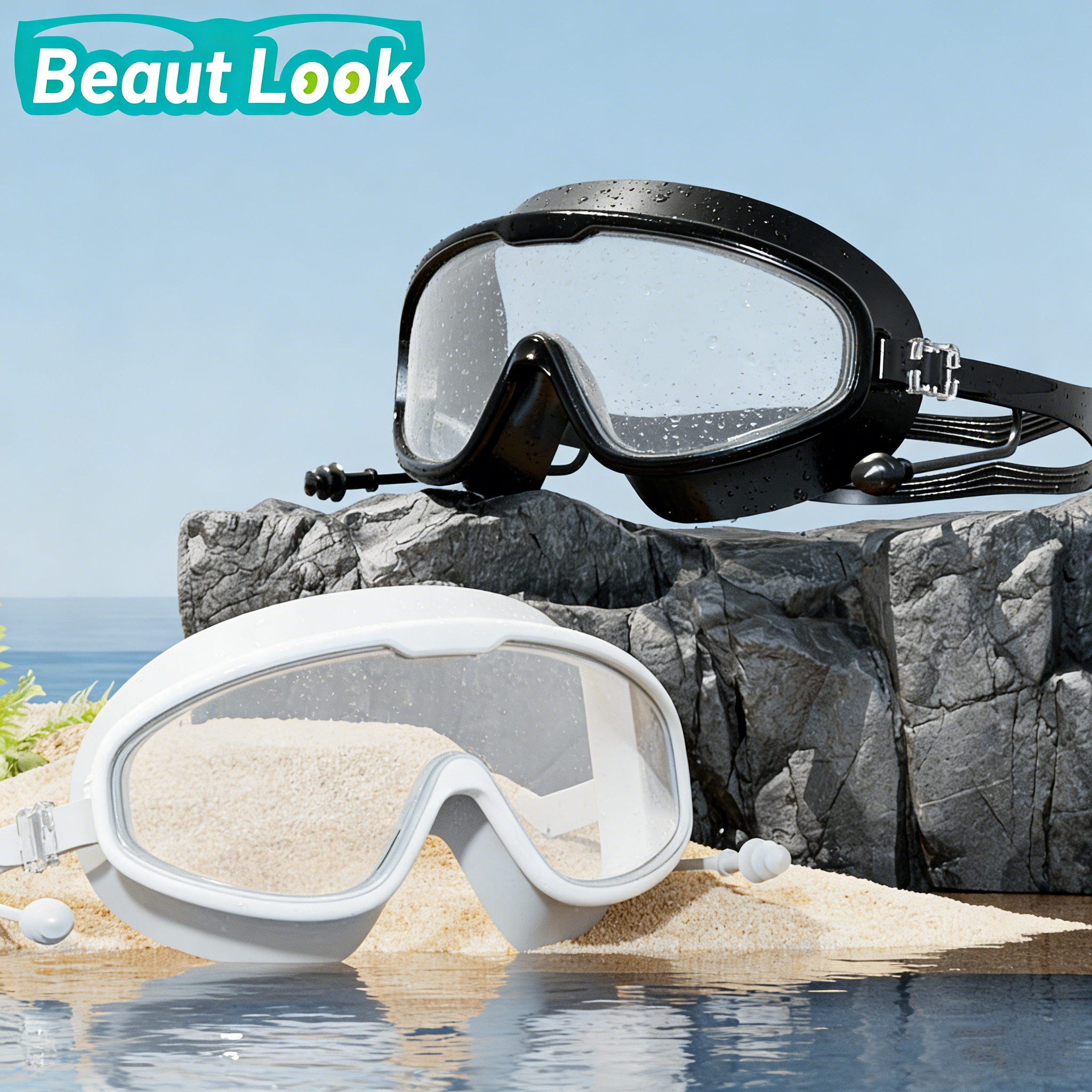 Snorkel Diving Mask with Built - Anti Pollution Mask ulasan dan harga