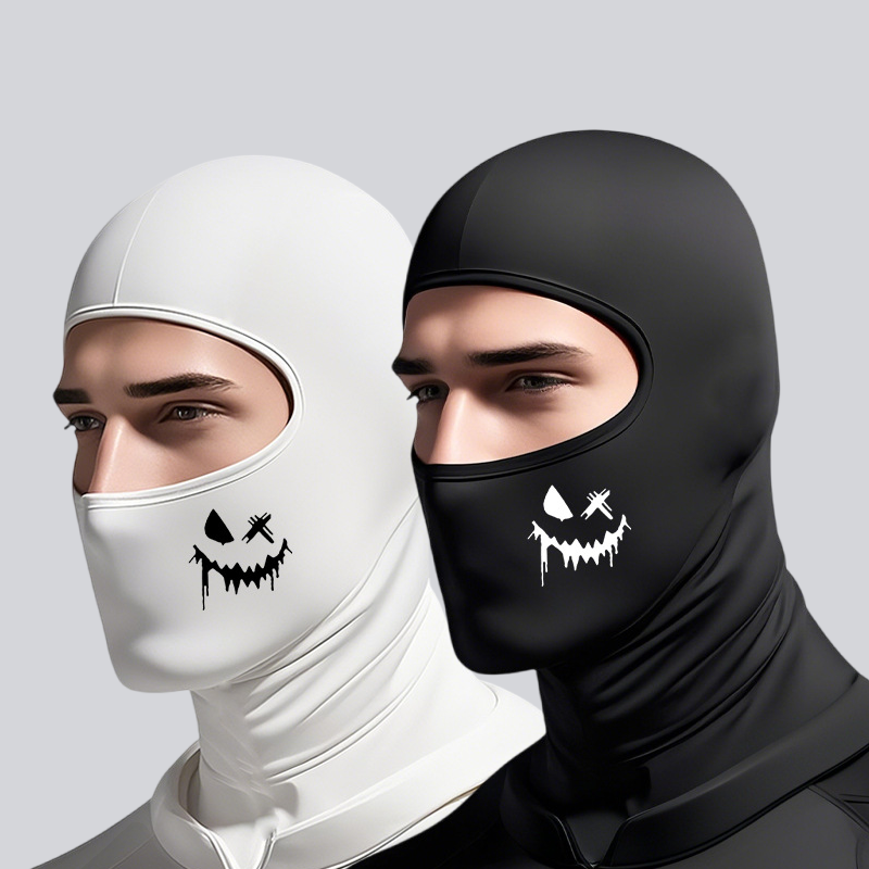 2pcs Set  Unisex Balaclava Cap - Black Face Mask Pack ulasan dan harga