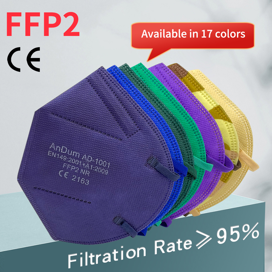 10PCS FFP2 Mask CE Approved Fi - Anti Pollution Mask ulasan dan harga