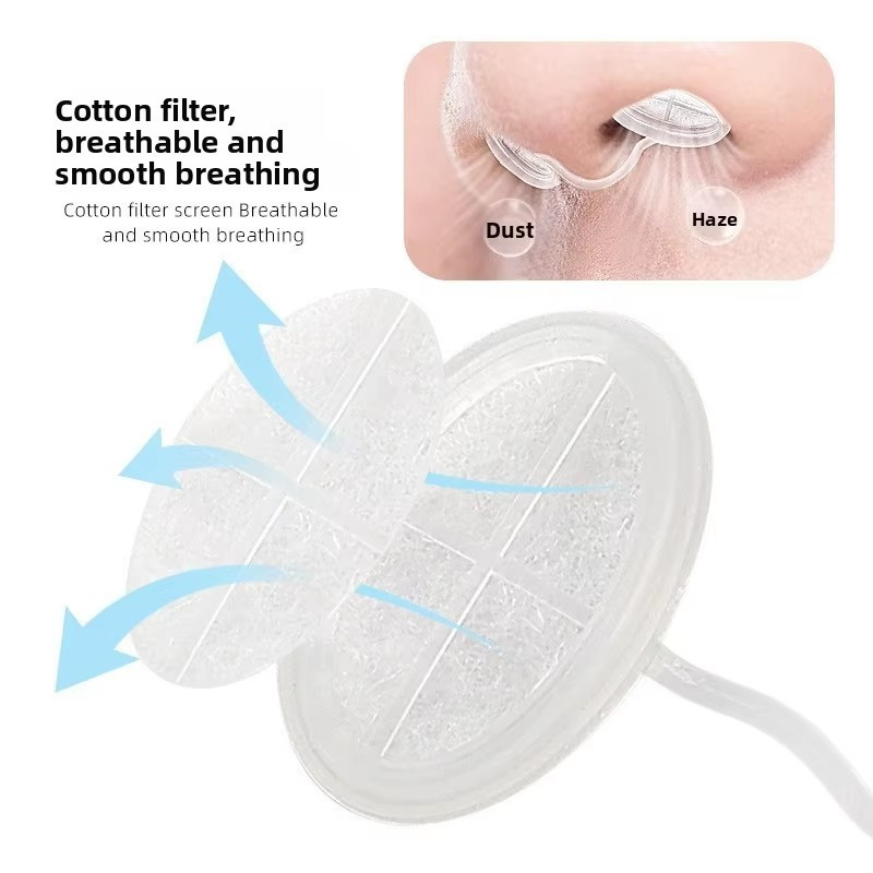 4 Pairs/1 Set Disposable Invis - Anti Pollution Mask ulasan dan harga