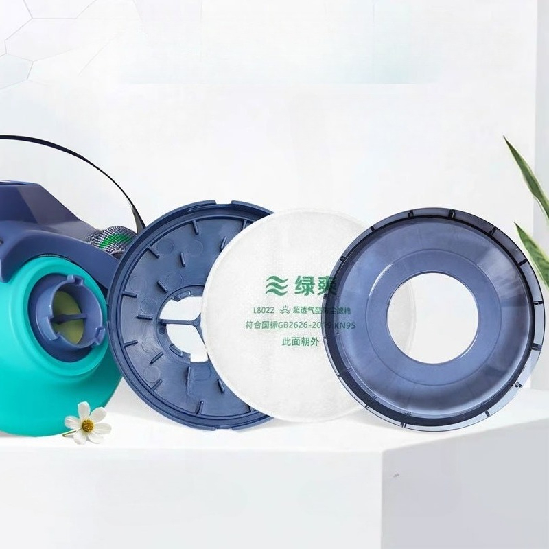 Dual Filter Silicone Half Face - Respirator Half Face ulasan dan harga