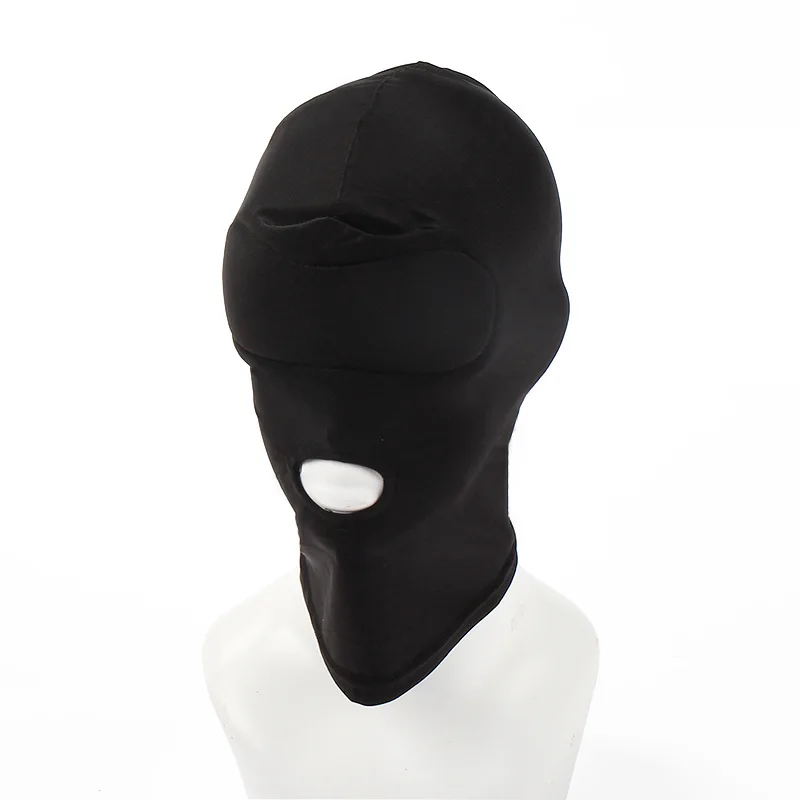 Adult Sex toys Soft Head Mask  - Black Face Mask Pack ulasan dan harga