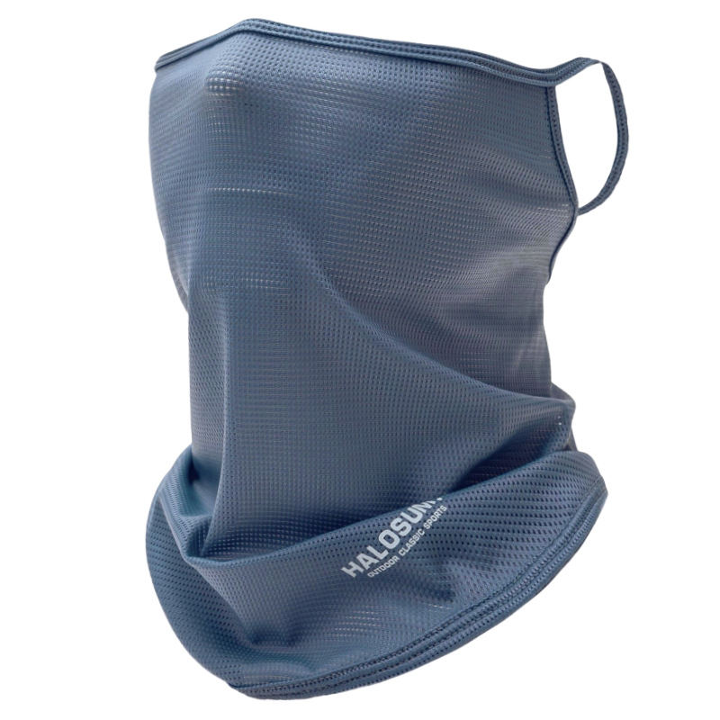 Summer Ice Silk Sun Protection - Sports Mask Breathable ulasan dan harga
