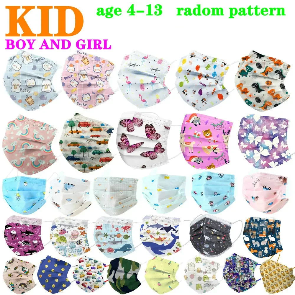 Child Mask Disposable Kid Mask - Disposable Surgical Mask ulasan dan harga