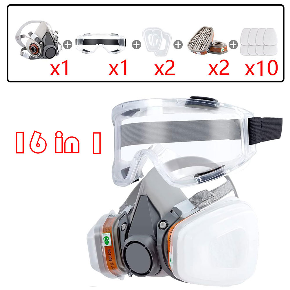 Gas Mask 6200 Set Vehicle Pain - Face Mask Storage Box ulasan dan harga